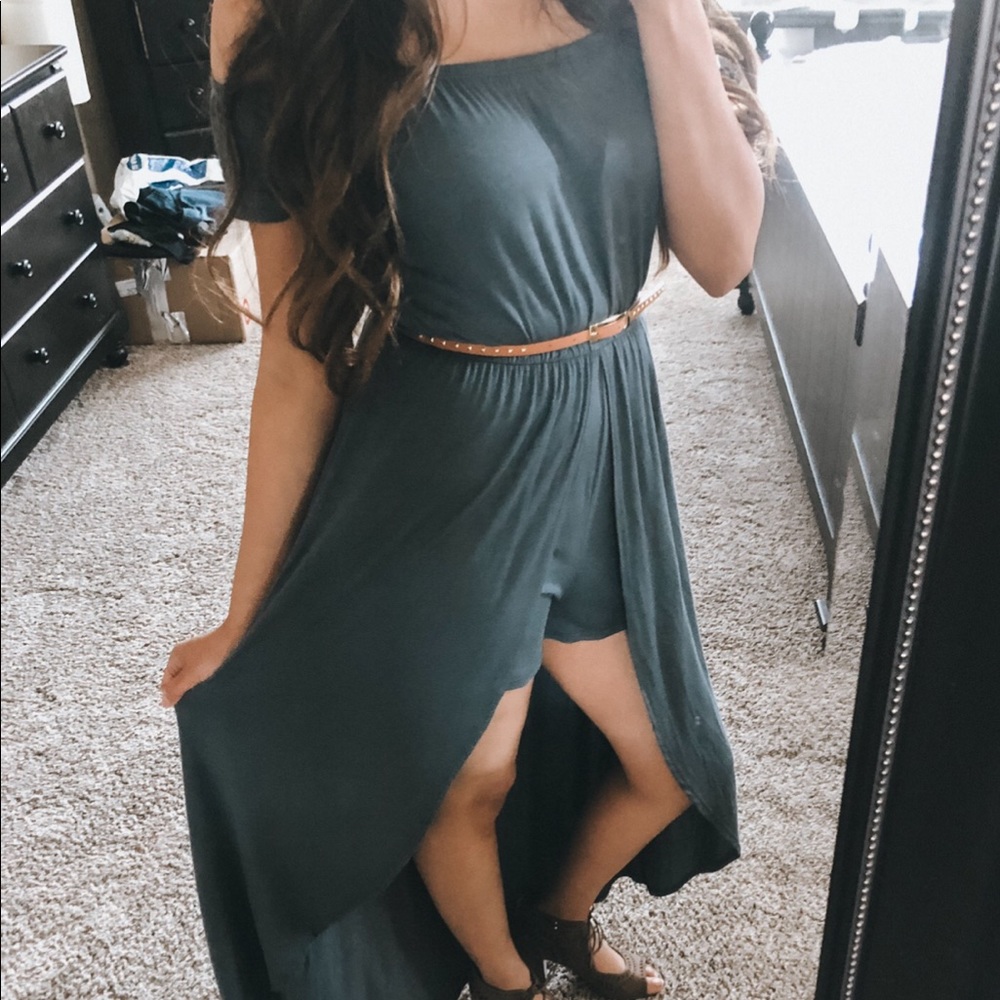 Off the shoulder romper